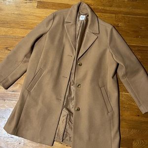 Gap Beige Coat Sz XL
